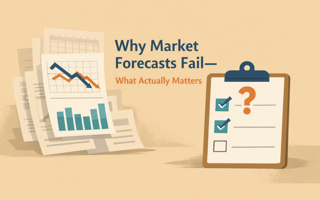 Why Market Forecasts Fail — What Actually Matters