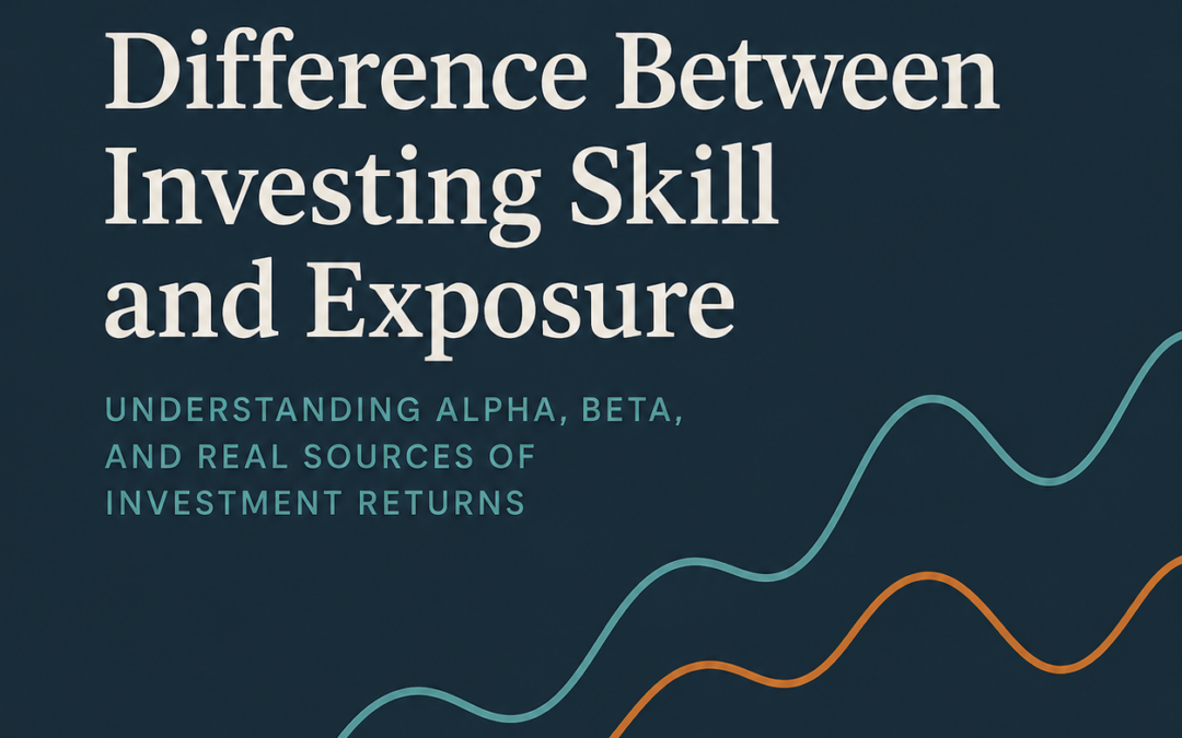 The Hidden Difference Between Investing Skill and Exposure